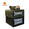 China Waterproof shockproof half rack case, portable 19 inch rack, rack cabinet