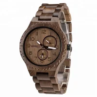 

Latest desgin minimalist wooden watch chronograph watch wood watches men wrist