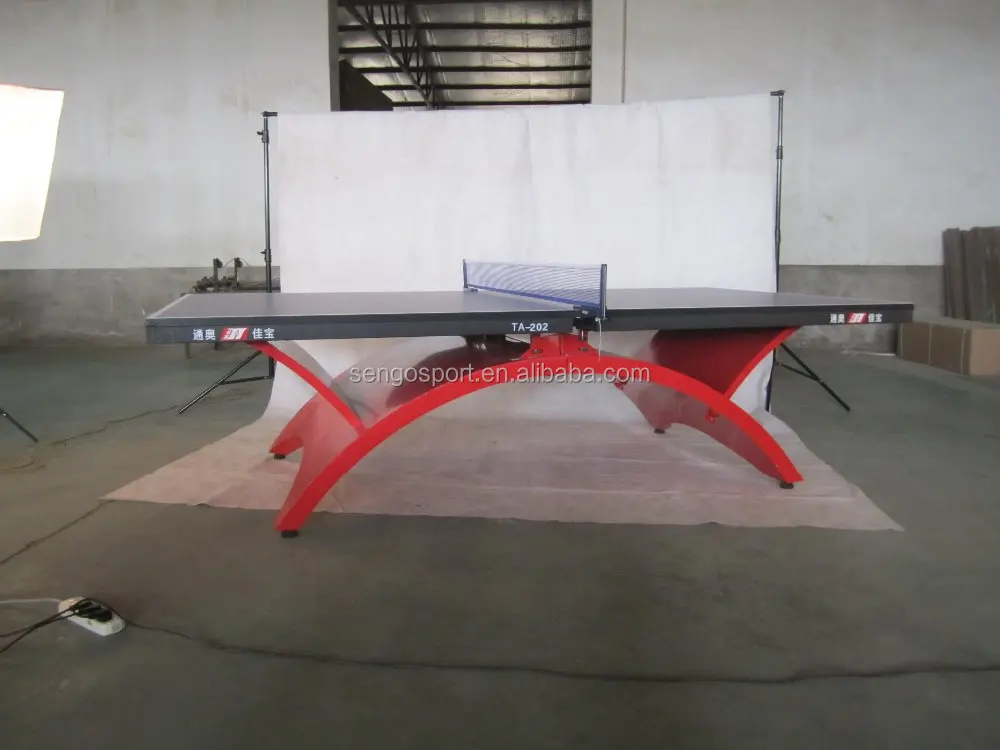 Famous Brand Big Rainbow Legs Table Tennis Table 25mm Indoor Ping Pong