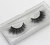 wholesale 100% real fur mink eyelashes 3d mink lashes,with custom box your won brand
