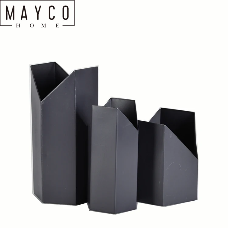

Mayco Planting Metal Black Candle Holder Home Decoration