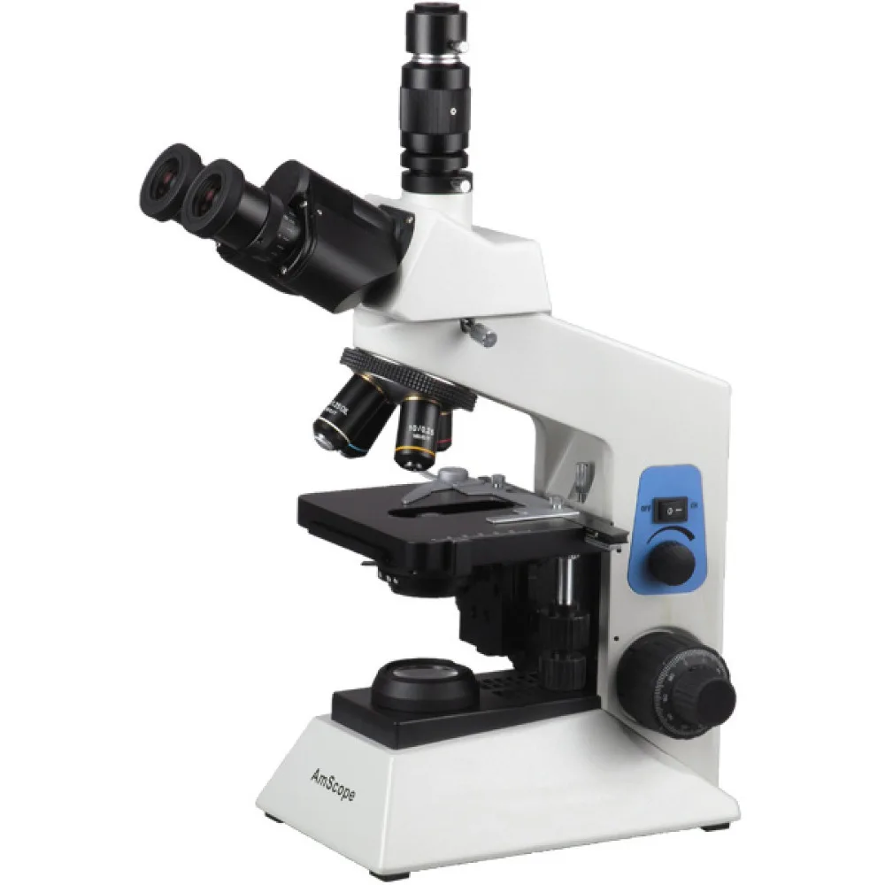 MAXLAPTER Microscope for Kids Suitable for Students Teaching Biological Research and Family Education WR851 with Moving Ruler,Specimens and Smartphone Adapter 100x 1000x Zoom