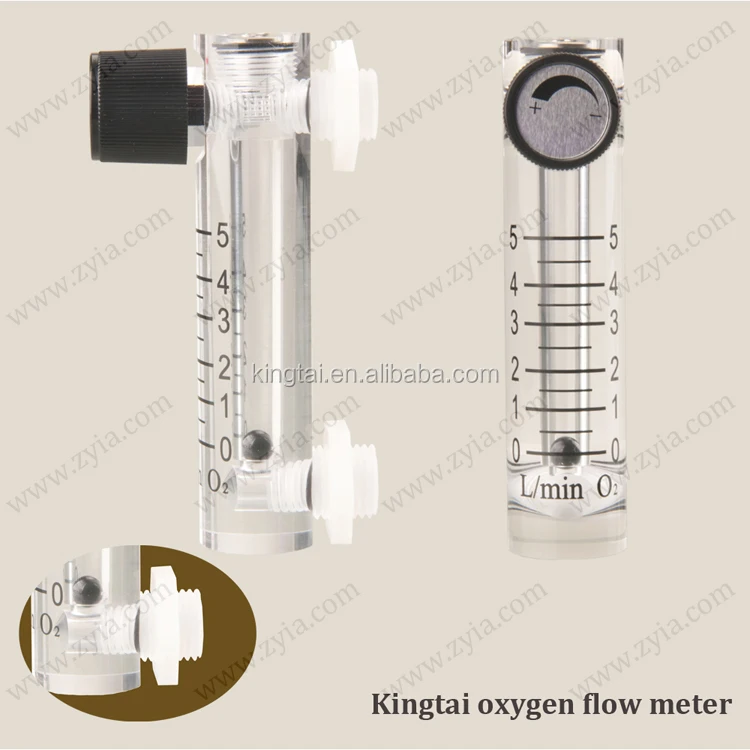 Lzm6t 02 Acrylic Oxygen Flow Meter For Oxygen Concentrator Buy Flow