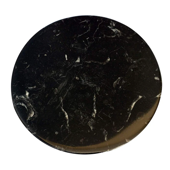 

Wholesale round black coaster for drink, White