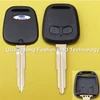 Quickly Ship 2 buttons remote key shell case right blade no logo For Mitsubishi car key