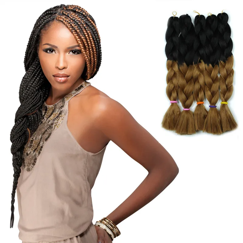 Buy Ombre Hair Extension Braiding Hair Wholesale In China On