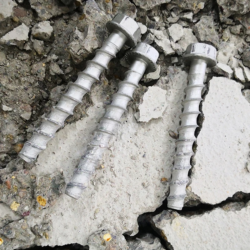 
SUS410 stainless steel self tapping concrete screw anchor bolt 