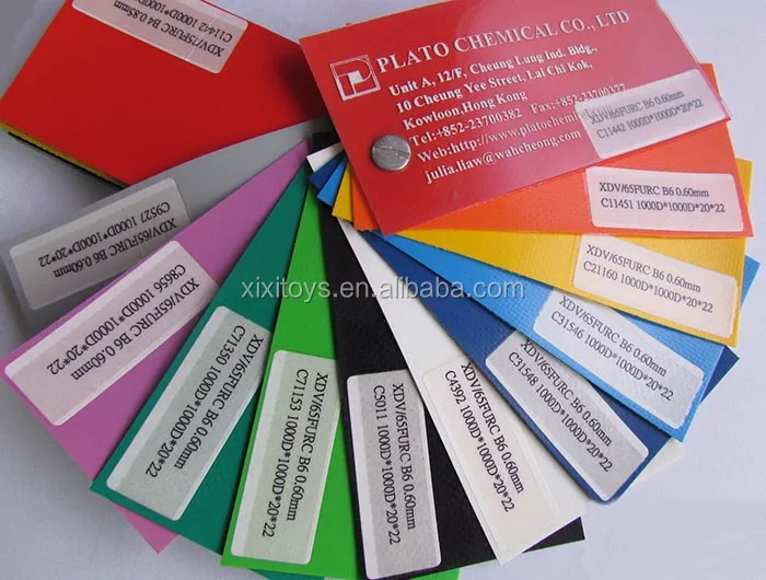 0.6mm PVC colors