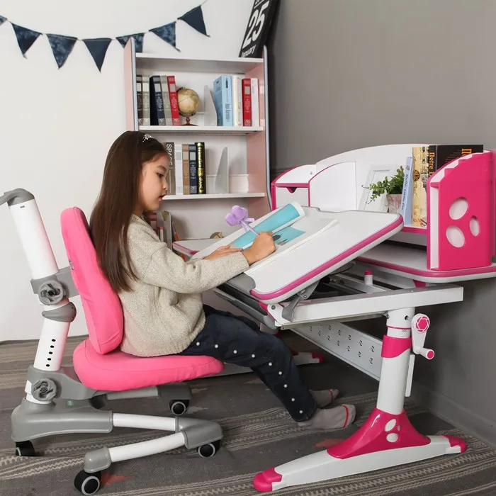 
Adjustable children study table ergonomic design HY E120 