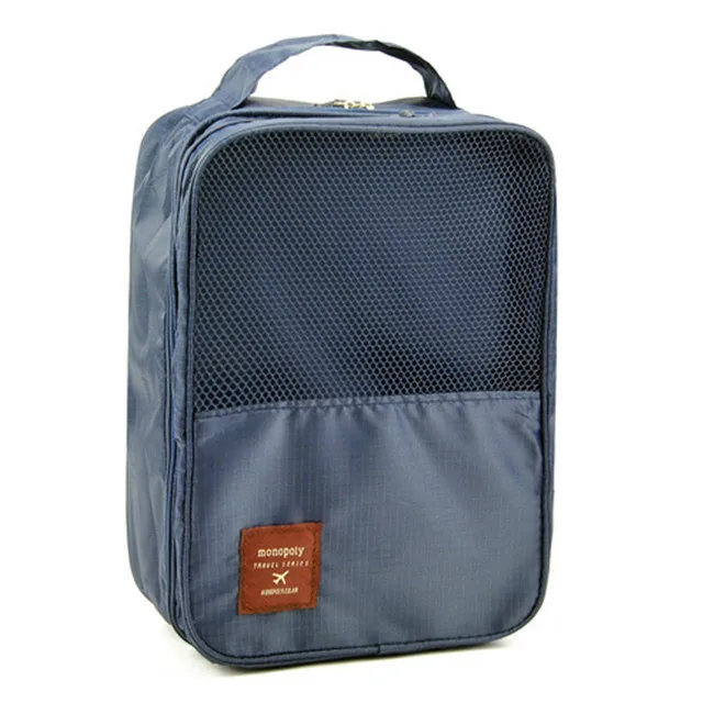Oempromo 210D polyester Travel bag 3 Tier Shoes bag for shoes