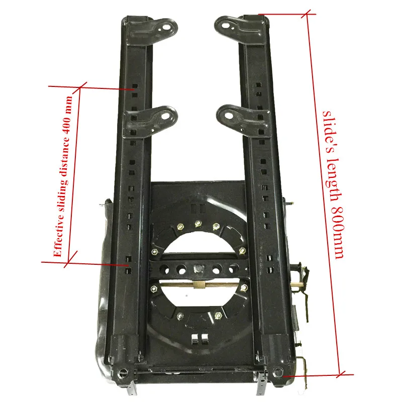 Caravan Seat Swivel with Double Lock Rails and RV Seats Base Plate