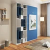 saving space vertical murphy bed with folding table for hotel bachelor pad rollaway