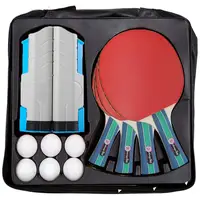 

Customized Custom Professional Table Tennis Paddle Racket Set with Net Come with Gift Storage Case