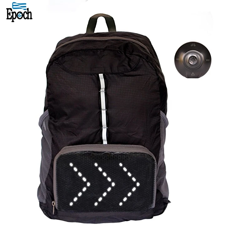 Latest Design Top Quality Foldable Lightweight Led Backpack With Remote