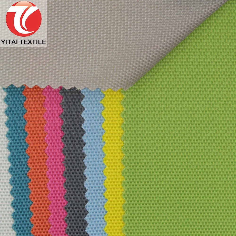 600 Denier 600d Imitated Nylon Poly Polyester Oxford Fabric with Pu Coated