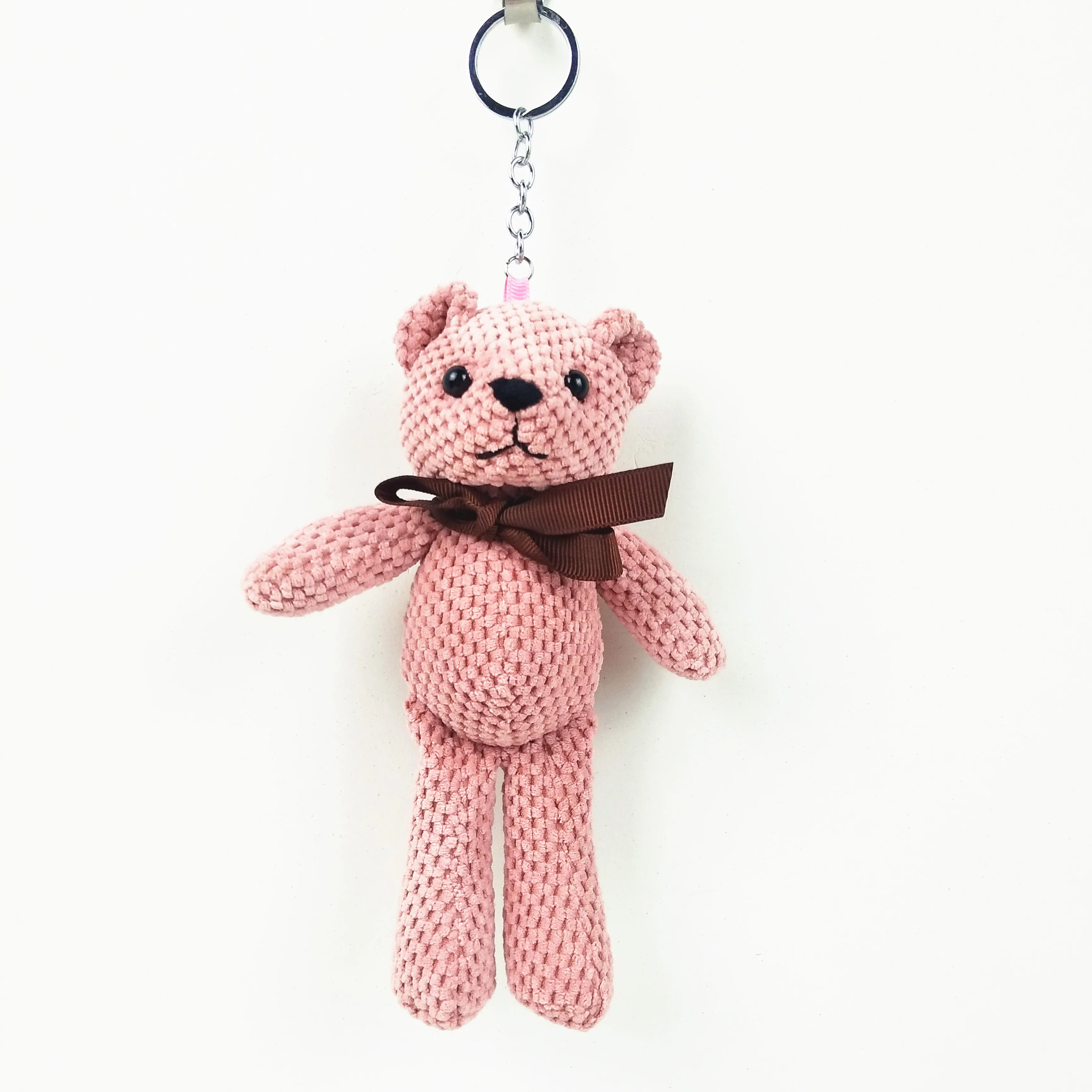 stuffed bear keychain