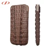 China manufacturer blown crocodile leather case for iPhonex crocodile for iPhonex case 10