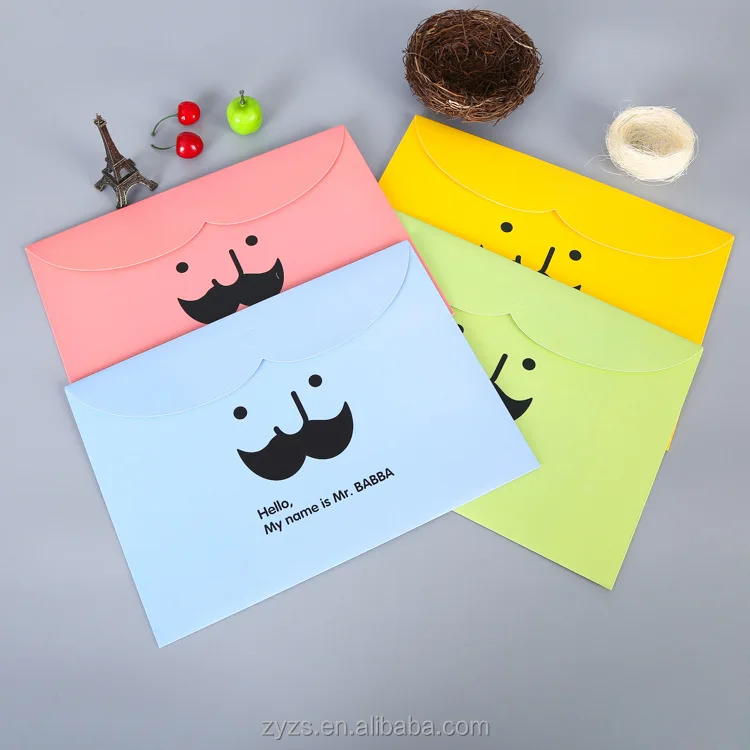 
Custom print A3 A4 size paper file folder manufacturer 