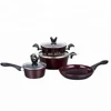 Customized Black Label Collection Aluminum Korea Cookware Set