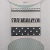Free sample customized design 2.5cm cord embroidery lace for dress