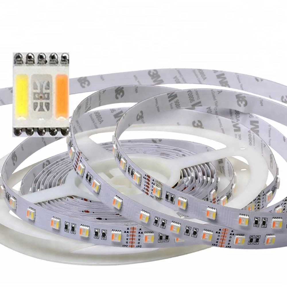 5050 2835 CRI 90 UVC Grow LED Strip smart wifi digital addressable RGBWW RGB LED Strip Light