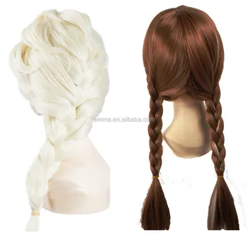 Elegent Anna Hair Ladies Girls Frozen Elsa Anna Wig With Good Quality For Decoration W2022 Buy Frozen Elsa Wig Anna Hair Elsa Wig Product On