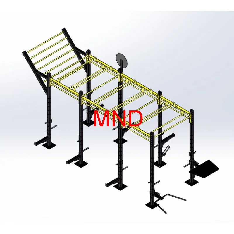 

Commercial Power Cage Power Rack Cross fit Equipment New Style Multifunctional Pull Up Cross fit Rig Rack, Optional