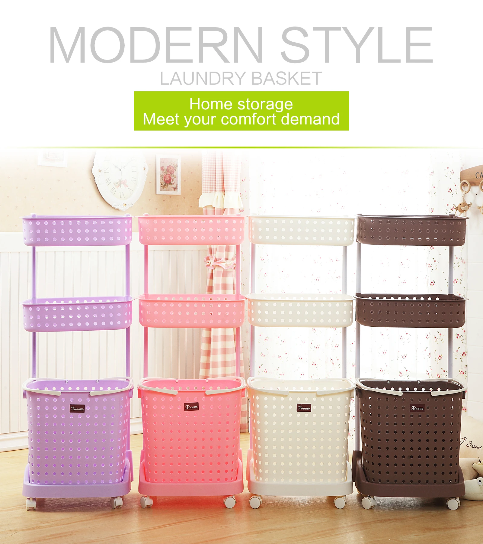 Plastic Laundry Basket With Wheels Novelty Laundry Basket Cane Laundry