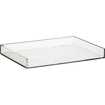 Custom Clear Acrylic Lucite Plexiglass Desk Organizer Document Memo ...