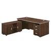 Government Project Classic Office Furniture MDF Office Table Partition with cabinet