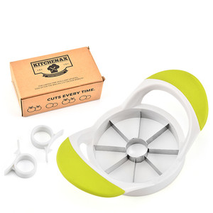 Image of Good quality stainless steel apple corer slicer with orange peeler