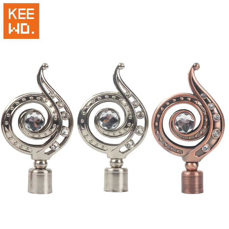 

Keewo wood curtain rod design livingroom window curtain pole rod new finials For livingroom curtain pole, Customized