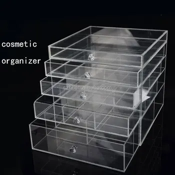 Luxury Clear Acrylic Makeup Storage Organizer Box For Sale Buy