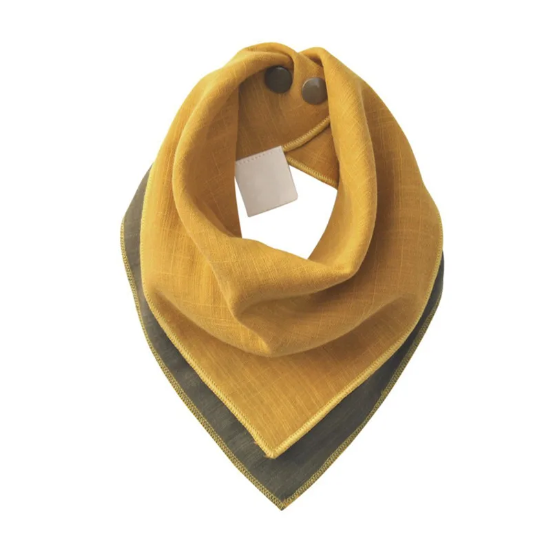 

100% muslin cotton baby bibs baby bandana drool bibs, Multi