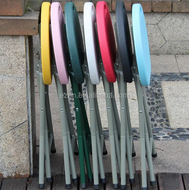 Portable Outdoor Plastic Folding Stools/kids Folding Outdoor Beach