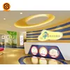 Wholesale Reception Counters,solid surface reception desk with LOGO