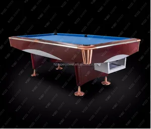 popular style solid wood 3 piece slate pool table