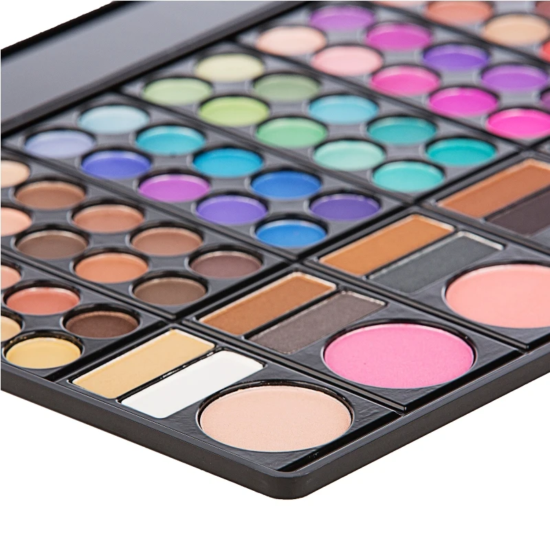 78 Color Eyeshadow Palette With Blusher Contour Powder Lipgloss Fashion Eye Shadow Palette Makeup Set Make UP Kit