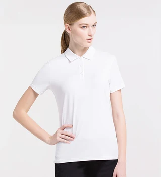 women dry fit polo