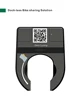 GSM GPS dual locating automatic bike rental lock with backend management system and data base