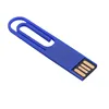 Creative USB 2.0 Pendrive 64GB 32GB 16GB 8GB 4GB Pen Drive USB Flash Drive Gift Paper Clip USB Flash Disk