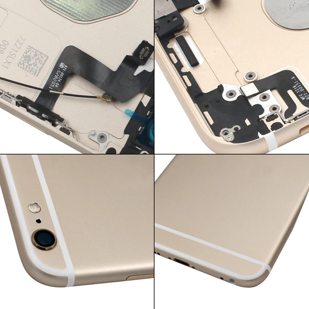 Free Shipping Back Cover Housing Replacement For Iphone 6s Plus Housing