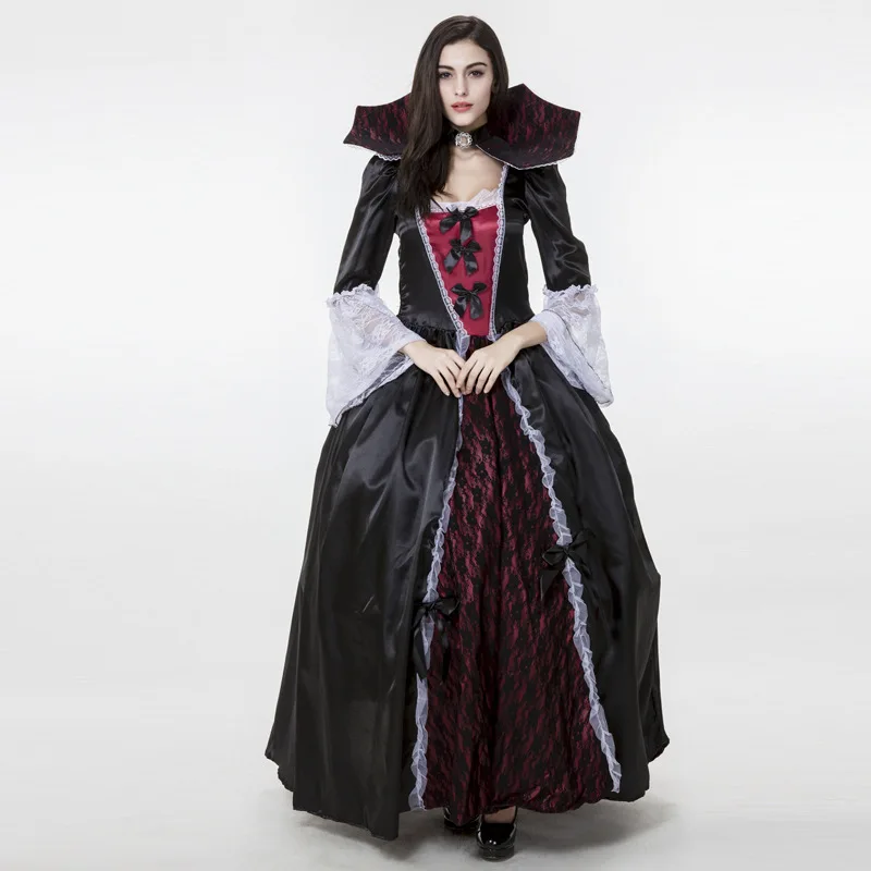 Onen Vampire  Kostum  Gothic gelap hantu pengantin tahap 