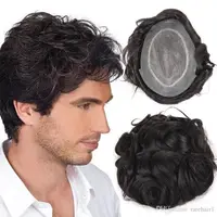 

Black Friday Big Promotion Wholesale Indian Remy Human Hair Mono Top Cheap Toupee For Men
