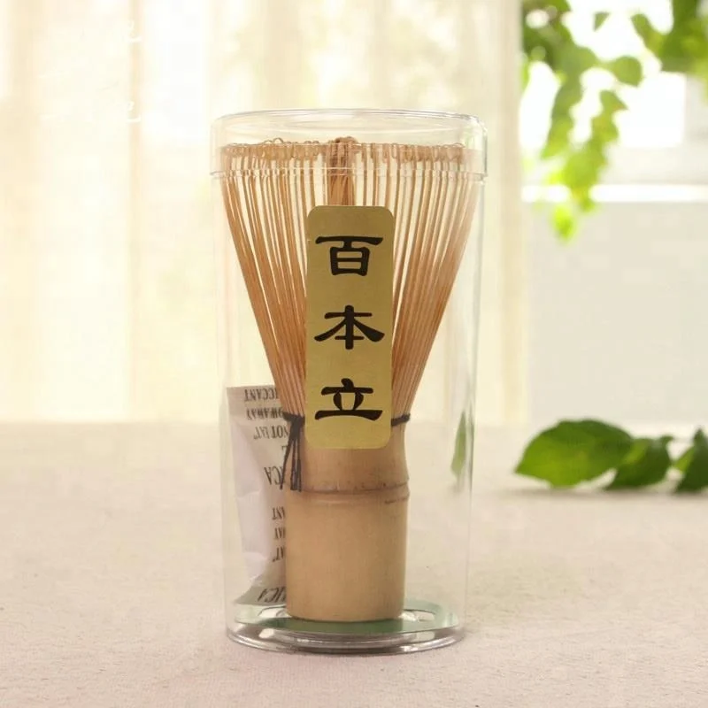 

Organic Handmade Golden Skinny Bamboo Matcha Rotating Whisk