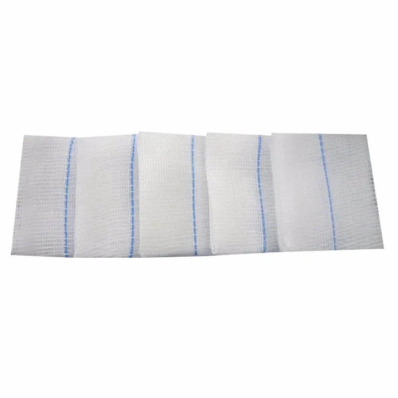 Absorbent Sterile Gauze Swabs With/without Xray Detectable Thread