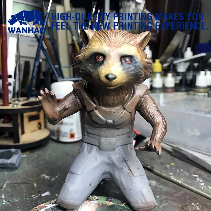 250ML high quality solid 3d print grey resin for 3D printer machine