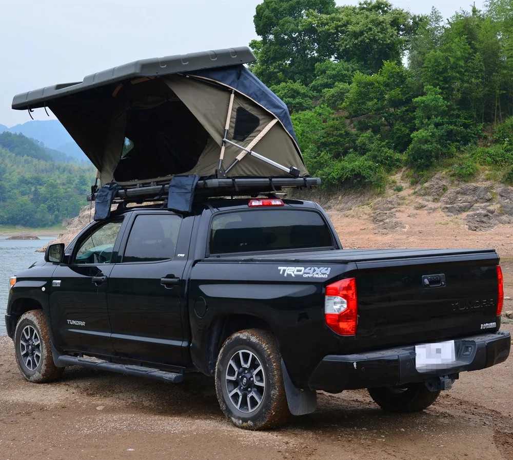 High quality  Roof Tent Affordable Hard Shell Roof Top Tent Folding Roof Tent for Sale