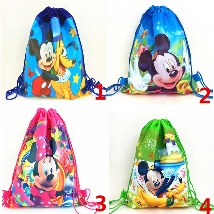 

Color printed tote bag shopping gift bag non-woven bundle pocket, Customized color