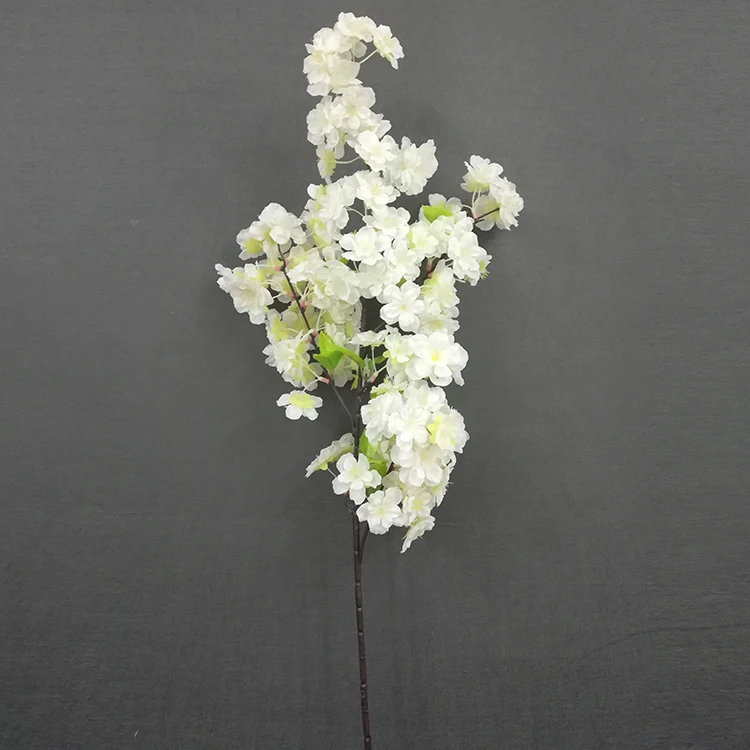 Factory Sale Beautiful Plastic Plant Artificial Cherry Blossom Flower